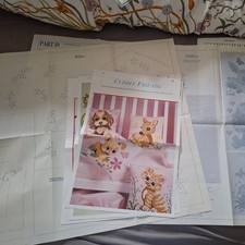 Bundle Of Iron On Embroidery Transfers And Instructions Included No 59