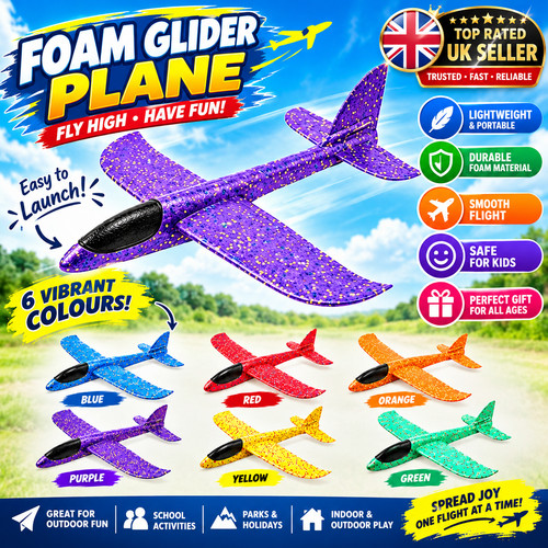 Large strong foam glider stunt - large,