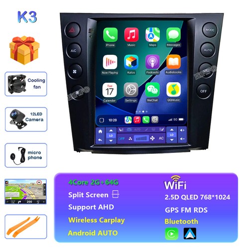 Car gps radio - 10.4", for