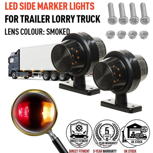 2pcs smoked lens led side - 2pcs,