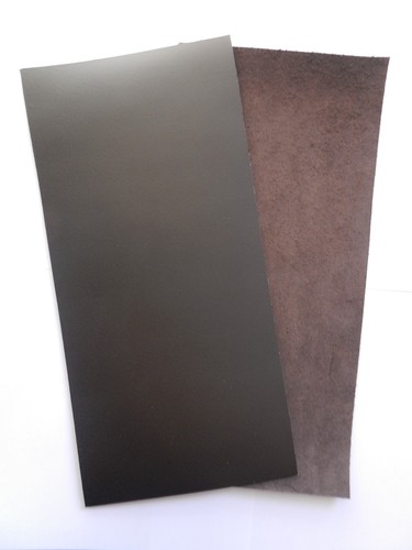 Dark brown semi - veg, tan