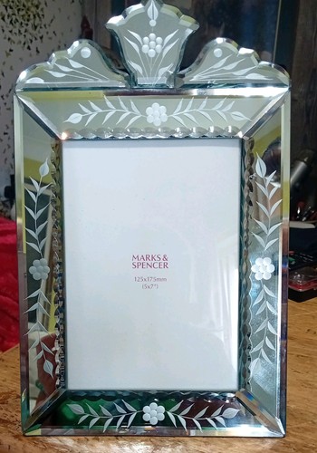 Vintage venetian style etched - style,