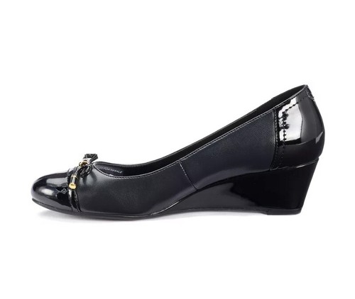 Chaps tamryn wedges black - wedges, &
