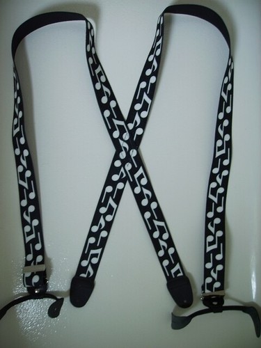 Men white musical notes blk - white,