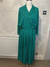 BHS VTG 80’s Green With Blue
