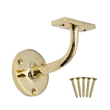 Handrail Brackets STRONG Brass