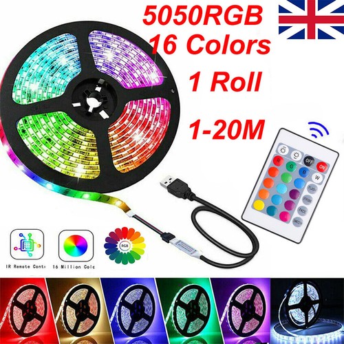 Led strip lights 20m - led, rgb