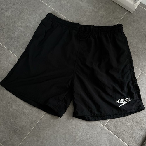 Speedo black trunks shorts - black,