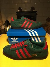 Adidas - Men’s Uk 8 - GAZELLE - GREEN / RED -  2020 - RARE COLOURWAY- EXCELLENT!