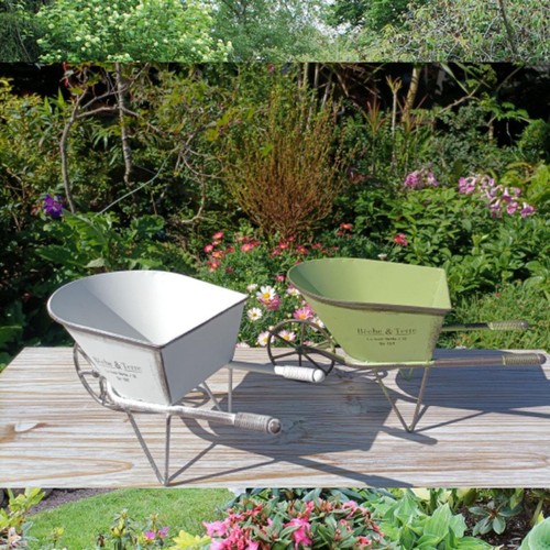 Wheelbarrow planter - planter,