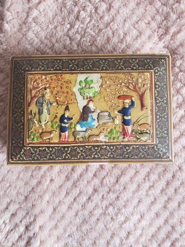 Vintage persian style wooden - vintage,