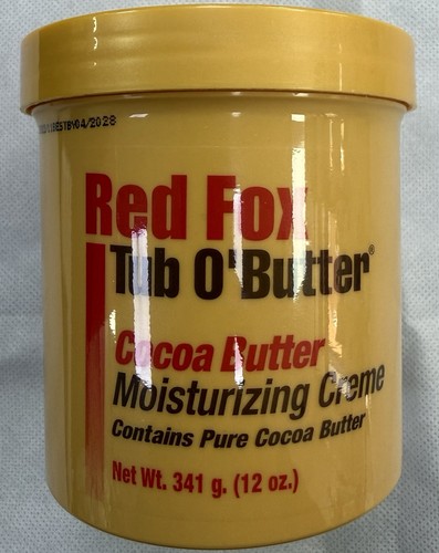 Red fox tub butter - fox, cocoa