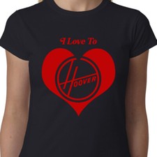 I Love to Hoover ladies t-shirt VACUUM CLEANER DOMESTIC GODDESS FUNNY GEEK QUOTE