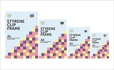 A1 A2 A3 A4 Clip Frame Poster Frameless Photo Picture Frame Wall Artwork Puzzle