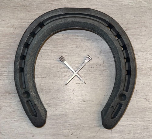 Brand new horse shoe - brand,