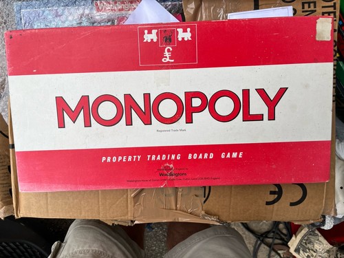 Waddingtons monopoly board - waddingtons,