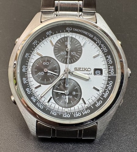 Seiko chronograph watch 7t32 - chronograph,