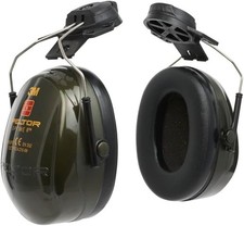 3M H520P3E Peltor Optime 2 Helmet Mounted Ear Muffs Hearing Protection SNR= 30dB