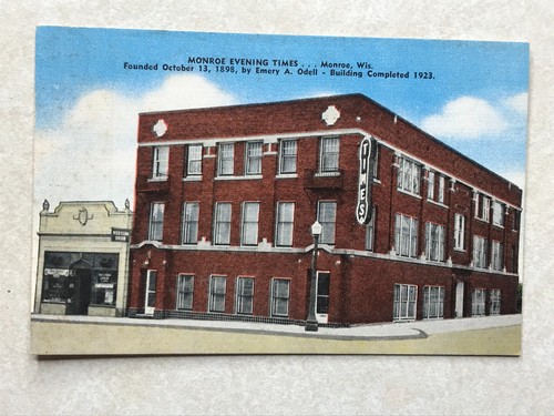 P1722 vintage postcard monroe - vintage,