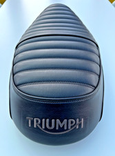 Triumph Bonneville T100 T120 Brown Comfort Seat Genuine