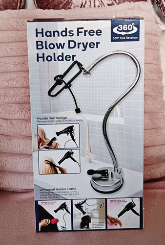Hands free hair dryer - dryer, holder