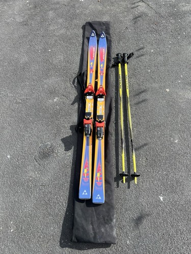 167cm fischer skis with - 167cm,
