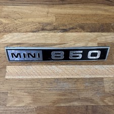 Classic Mini 850 Badge/