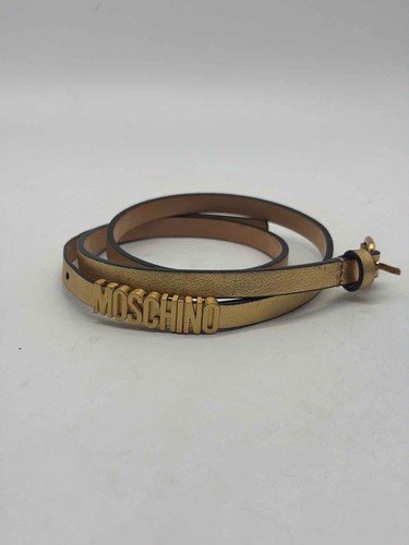 Moschino gold size belts - moschino,