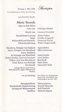 Opera Programme 1986 Vienna Maria Stuarda Edita Gruberova Agnes Baltsa Hadley
