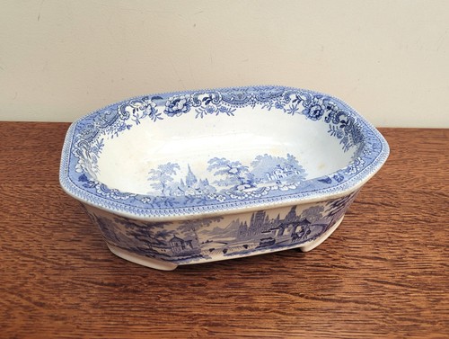 Antique transferware davenport - antique,