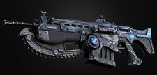 Gears of War Lancer Rifle Blaster 1:1 Scale 3D Printed Replica  GoW Cosplay
