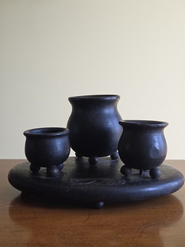 Antique black wood - wood, smoking