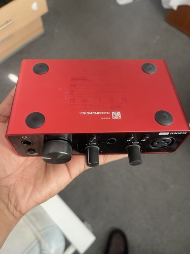 Focusrite scarlett solo usb - solo,