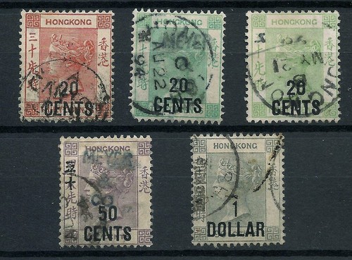 Hong kong stamps - hong, 1885-1891