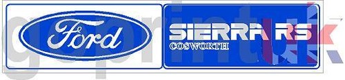 Ford sierra cosworth decals - ,