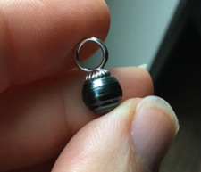 Sterling silver circle Salt