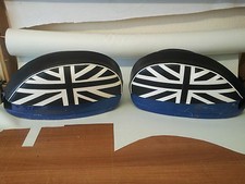 Vespa PX/T5/LML Pair of Side Panel Covers Union Jack Black & White