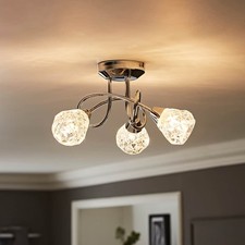 3 Way Ceiling Light Fitting