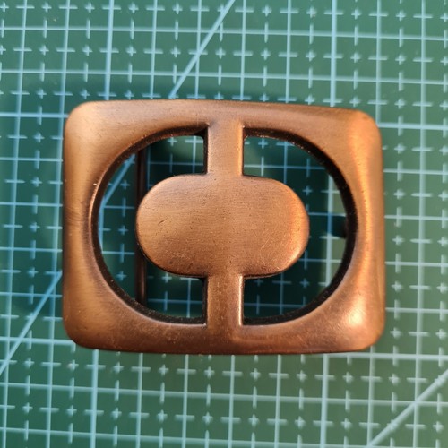 Vintage belt buckle - vintage, 1.5"