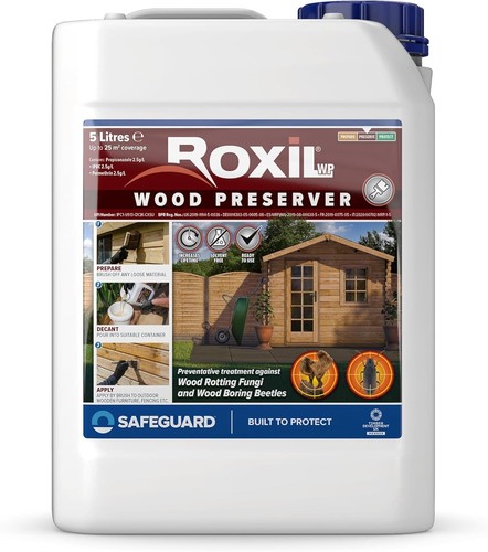 Roxil wood preserver clear - roxil,