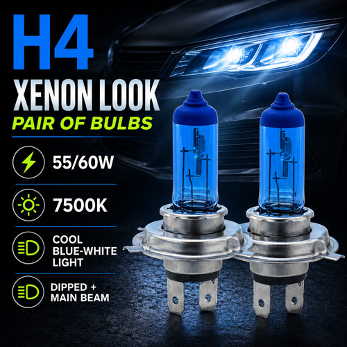 Pair 12v 55w - 55w, h4