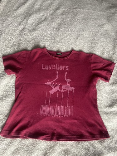 Ladies rare levellers shirt - levellers, t-shirt