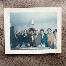 Elvis original photo Houston Texas 1970 A kodak paper 2"x1 1/2"