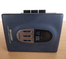 Sharp JC-120 Personal Stereo Cassette Player Vintage 1990's (READ)