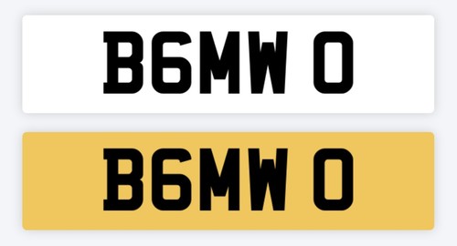 Bmw private number plate - bmw,
