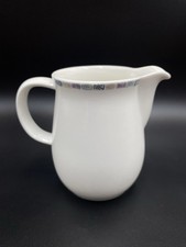 Royal Fine China Ultra Strong Creamer With A Patterned Band Around The Rim