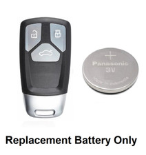 2x KEY FOB REMOTE BATTERY AUDI