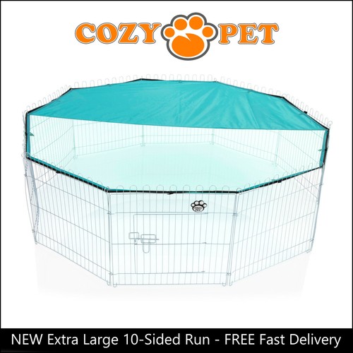 Cozy pet rabbit run sided - run, 10