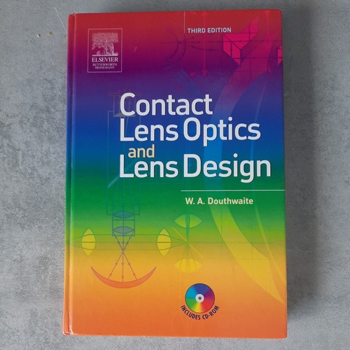 Optometry book contact lense - book,,