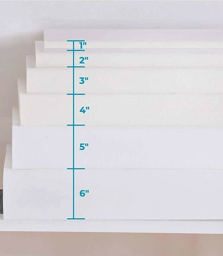 Upholstery white foam cushion - white,